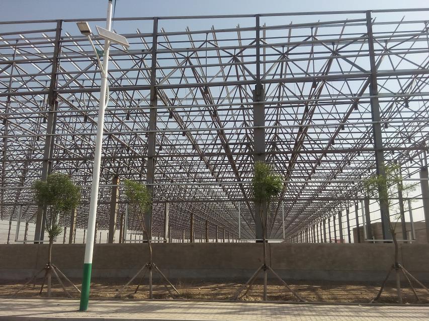 灯塔汽车工业厂房网架